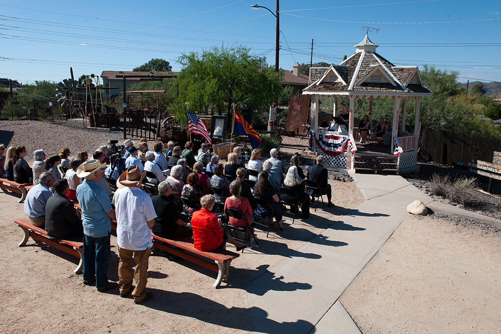 The DAR held its award ceremony at Cave Creek Museum, Oct. 25